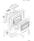 Схема №1 MM10KBK1 (F023855) с изображением Панель для плиты (духовки) Indesit C00085478