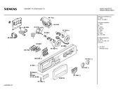 Схема №1 WI39510 SIWAMAT PLUS 3951 с изображением Панель управления для стиралки Siemens 00272647