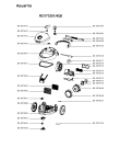 Схема №2 RO17334A/4QO с изображением Покрытие для мини-пылесоса Rowenta RS-RT9752