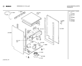 Схема №3 SMS3032EU с изображением Панель для электропосудомоечной машины Bosch 00295069