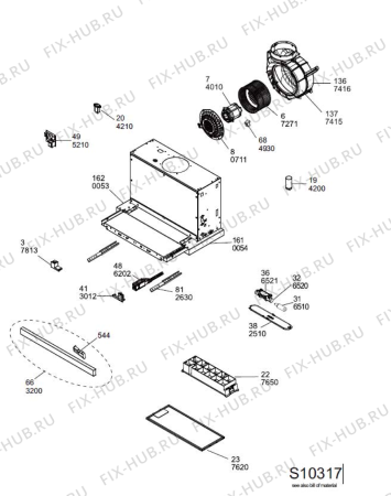 Схема №1 DBAH92LTX с изображением Сенсорная панель для холодильной камеры Whirlpool 488000546497
