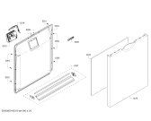 Схема №5 63013909013 Kenmore с изображением Внешняя дверь для посудомойки Bosch 00685911