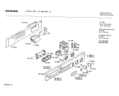 Схема №3 WV56600021 SIWAMAT 566 с изображением Панель для стиралки Siemens 00118504