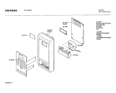 Схема №3 HF1342 с изображением Панель для свч печи Siemens 00085801