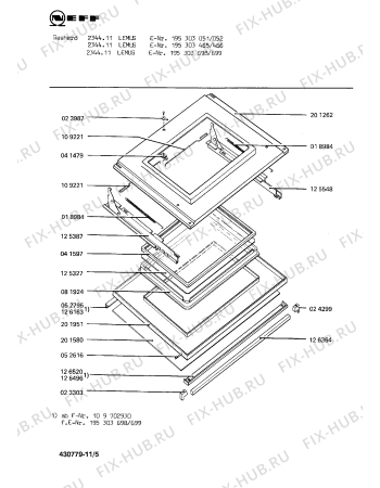 Схема №6 1321445101 2441/111ECSM с изображением Терморегулятор для электропечи Bosch 00081840