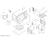 Схема №5 MED302RWS, Thermador с изображением Шарнир для духового шкафа Bosch 11028195
