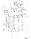 Схема №2 ADG 8940 IX с изображением Блок управления для посудомоечной машины Whirlpool 480140102111