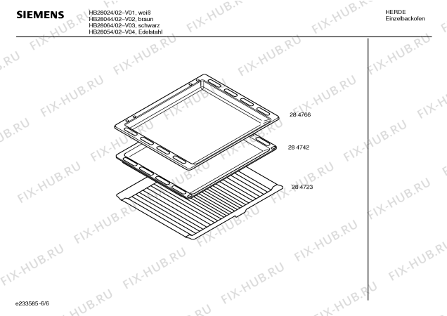 Схема №4 HB28024 с изображением Инструкция по эксплуатации для духового шкафа Siemens 00528034