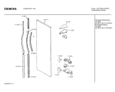 Схема №6 KG66U55 с изображением Толкатель для холодильной камеры Siemens 00266832