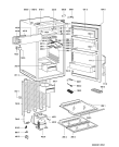 Схема №1 KVE 1432/A/BR с изображением Дверь для холодильника Whirlpool 481241618583