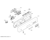 Схема №4 4VS740BP с изображением Кнопка для электропосудомоечной машины Bosch 00603396