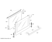 Схема №3 HBN101550A с изображением Панель управления для духового шкафа Bosch 00663643