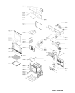 Схема №1 AKP 434/IX с изображением Запчасть для духового шкафа Whirlpool 481010546772