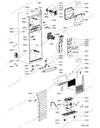 Схема №1 ARC4178IX (F090350) с изображением Инструкция по эксплуатации для холодильника Indesit C00346121
