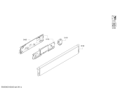 Схема №5 C28MT27N0B с изображением Панель управления для плиты (духовки) Bosch 11003680