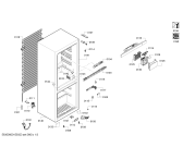 Схема №2 3KSB5601 с изображением Дверь для холодильной камеры Bosch 00711470