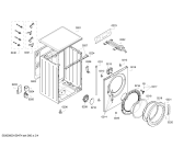 Схема №2 WLO20268TI с изображением Модуль управления для стиральной машины Bosch 00707971