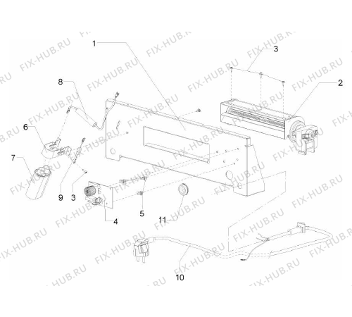 Взрыв-схема микроволновой печи Gorenje CBM9000E (166661, BT32CF2) - Схема узла 03