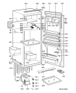 Схема №1 FR220A7 с изображением Обрамление полки для холодильной камеры Whirlpool 481246049838