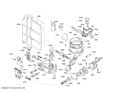 Схема №2 SGS09T35EU Logixx с изображением Передняя панель для посудомойки Bosch 00444951