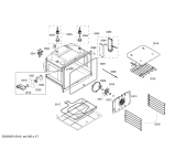 Схема №4 MEW301ES с изображением Дисплей для электропечи Bosch 00664075