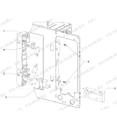 Взрыв-схема микроволновой печи Gorenje BM6120AX (343719, BT18GB1) - Схема узла 03