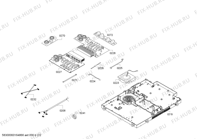 Схема №1 T45T86X0 NE.5I.80.TOP.VER.X.Plano с изображением Стеклокерамика для электропечи Bosch 00688472