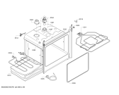 Схема №5 CF430250S с изображением Фронтальное стекло для электропечи Bosch 00711712