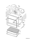 Схема №3 EE3002411M с изображением Панель для электропечи Aeg 5617367148