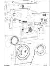 Схема №2 FWLX61083WPL с изображением Всякое для стиралки Whirlpool 488000516414