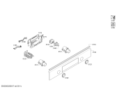 Схема №5 HBG337BS0 с изображением Модуль управления для плиты (духовки) Bosch 11021105
