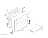Схема №5 HB77AA550F с изображением Панель управления для плиты (духовки) Siemens 00673830