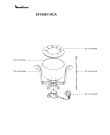 Схема №1 EF150811/3CA с изображением Запчасть для электрофондюшницы Moulinex TS-01038490