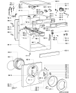 Схема №1 AWM 572/A с изображением Обшивка для стиралки Whirlpool 481245210316