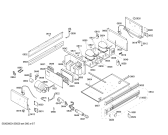 Схема №2 T36IB70NSP Thermador с изображением Монтажный набор для холодильной камеры Bosch 00671885