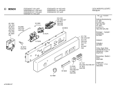Схема №4 SGS3052EU с изображением Передняя панель для посудомоечной машины Bosch 00352115