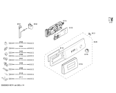 Схема №2 4TS60080A с изображением Панель управления для стиральной машины Bosch 00674502