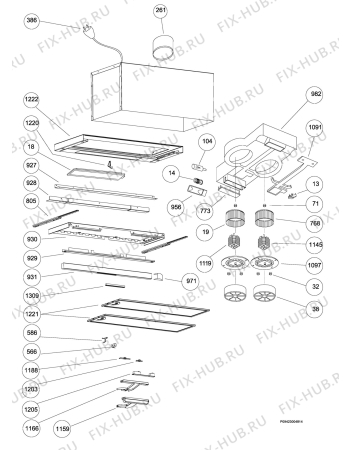 Схема №1 S602/60F 2M WHITE с изображением Электролампа для электровытяжки Electrolux 50270479004