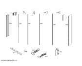 Схема №2 FIN24P30 с изображением Поднос для холодильника Bosch 00663008