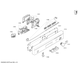 Схема №4 SE55E552EU с изображением Передняя панель для посудомойки Siemens 00664234