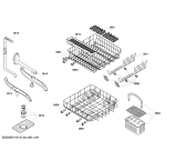 Схема №5 SGS54E09II с изображением Столешница для посудомоечной машины Bosch 00687118