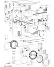 Схема №2 WA Pure XL 24 BW с изображением Блок управления для стиральной машины Whirlpool 480111100928