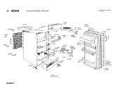 Схема №2 0701154738 KS1500L с изображением Дверь морозильной камеры для холодильной камеры Bosch 00080278