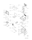 Схема №1 AKP604/AR с изображением Обшивка для духового шкафа Whirlpool 481945359186