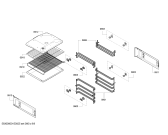 Схема №6 B14M42N0AU с изображением Решетка для плиты (духовки) Bosch 00675252