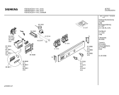 Схема №2 HB55052GB с изображением Панель управления для плиты (духовки) Siemens 00353890