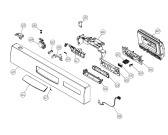 Схема №3 D3152XL US   -SS (900001353, DW20.5) с изображением Сенсорная панель для посудомоечной машины Gorenje 342783