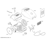 Схема №3 VSX32103 SIEMENS SX3 2100 W с изображением Щетка для пола для электропылесоса Bosch 00461969