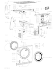 Схема №2 AWO/D 070 с изображением Модуль (плата) для стиральной машины Whirlpool 481010750669