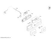 Схема №4 WT46W317DN iQ500 selfCleaning condenser с изображением Панель управления для сушилки Siemens 11006039